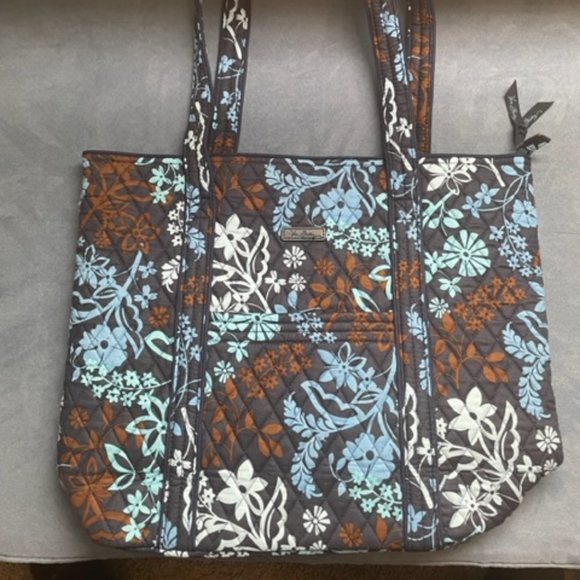 Vera Bradley Large Tote - Java Floral - Picture 2 of 5